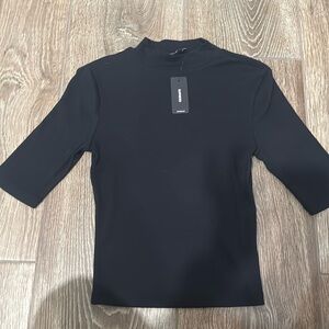 Express Black womens shirt (hits at elbow)